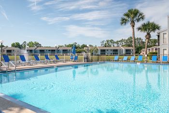 Outdoor swimming pool.